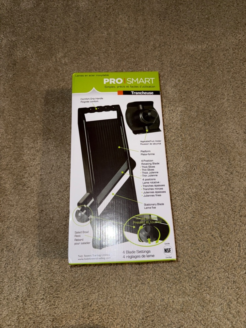 ProSmart Mandoline Slicer - Black